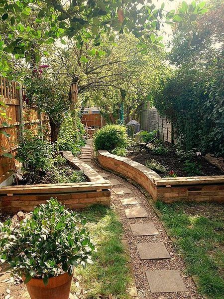 long garden design