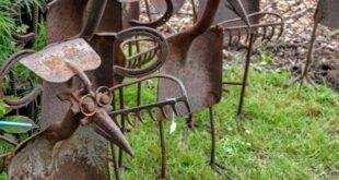 metal garden art