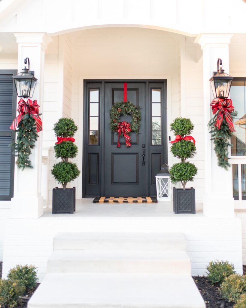 christmas front porch ideas