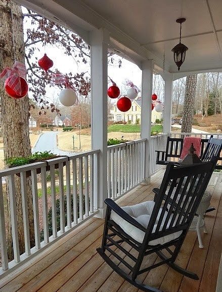 christmas front porch ideas