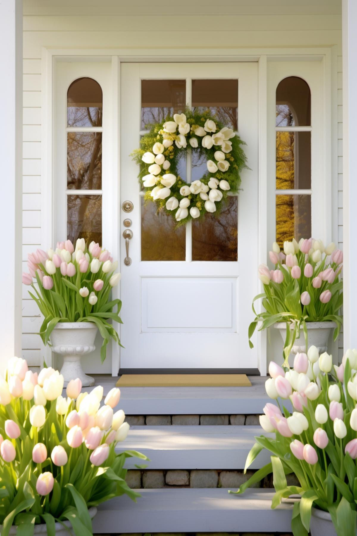 Fresh and Beautiful Spring Porch Inspiration