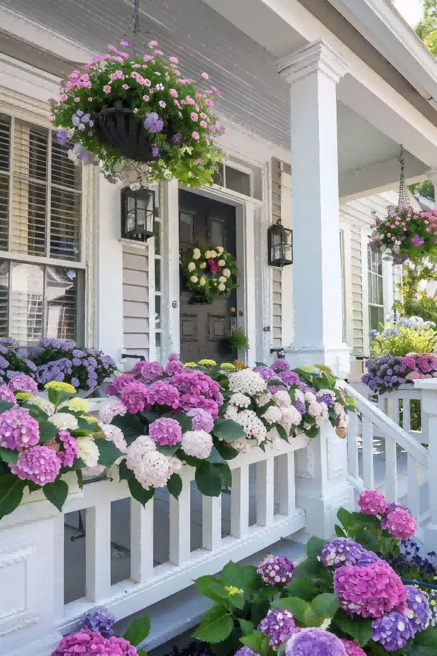 Fresh and inviting spring porch decor ideas for your home