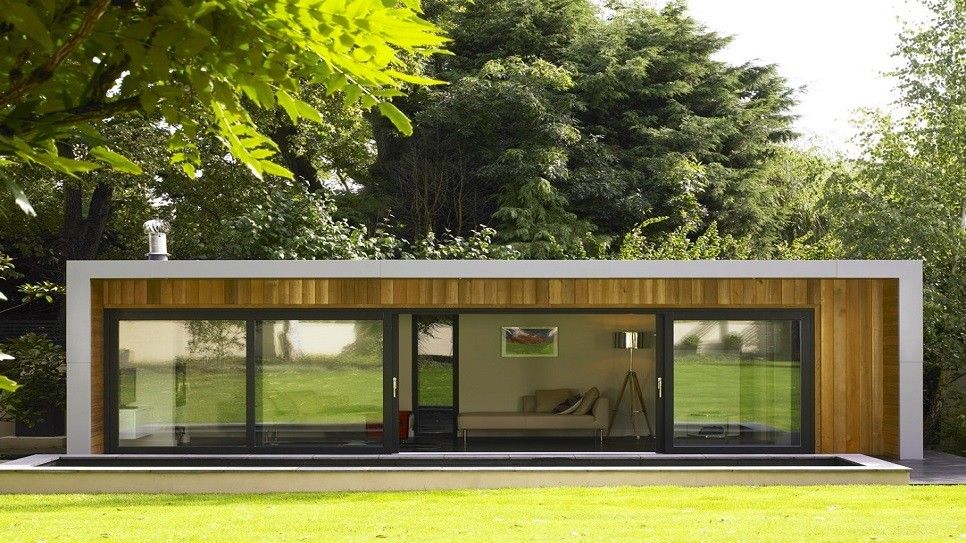 contemporary garden rooms