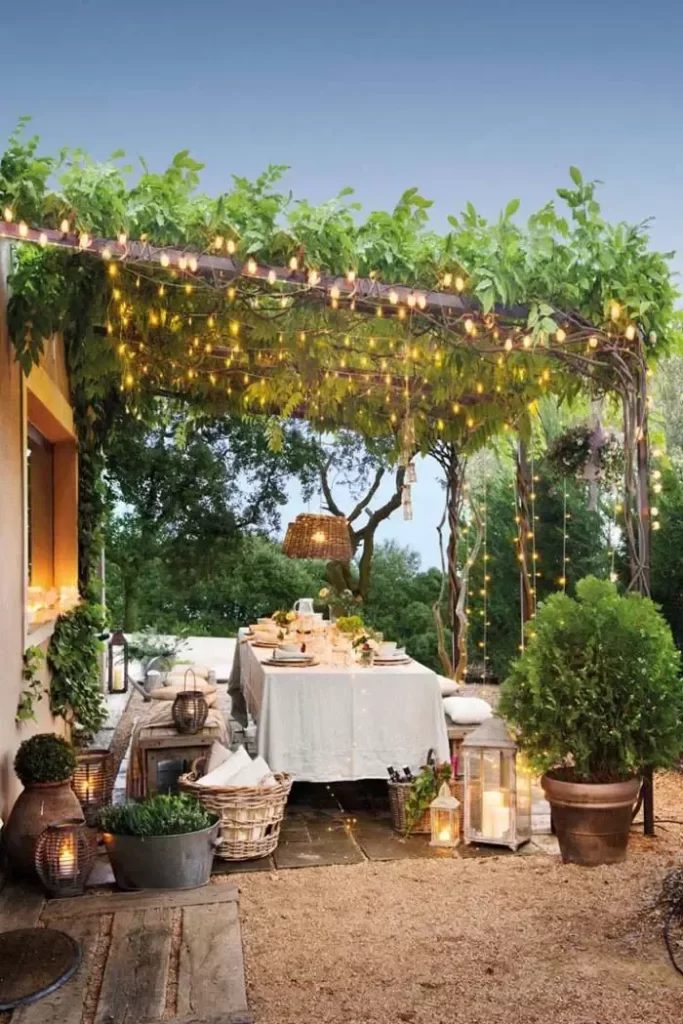 patio ideas with pergola