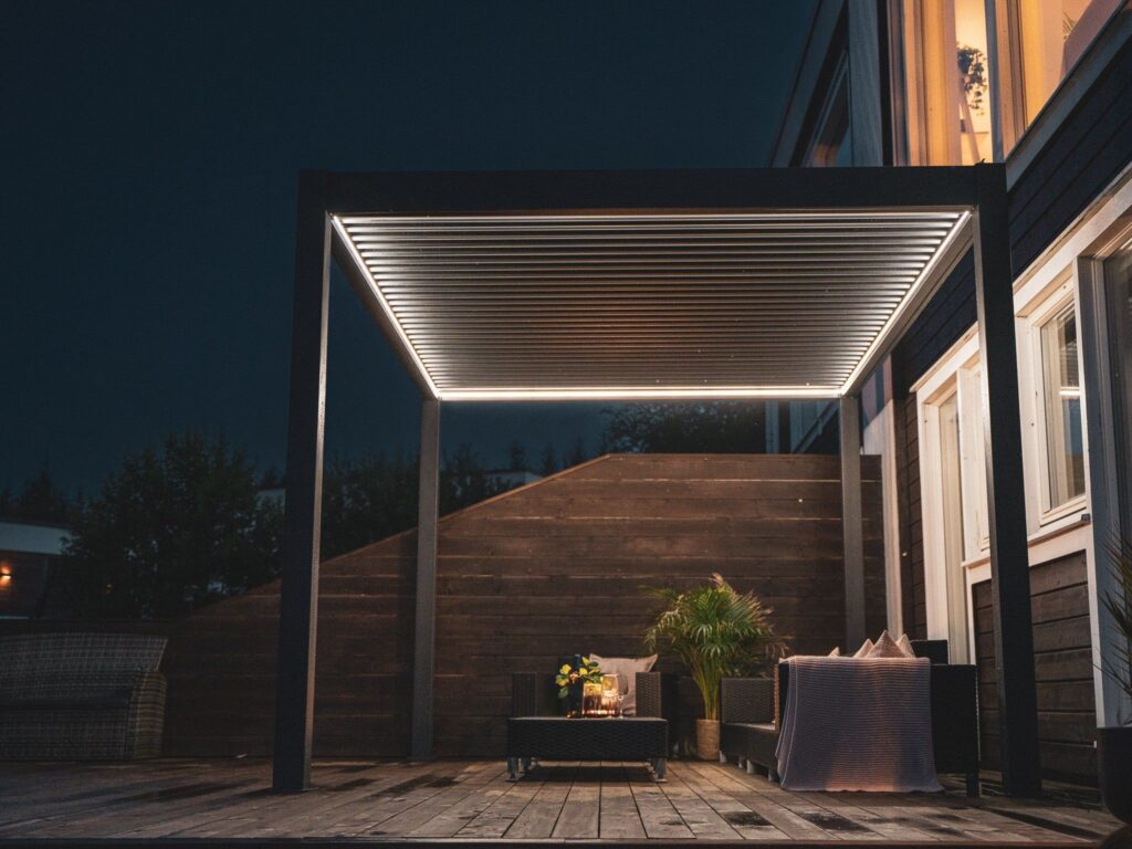 pergola lighting