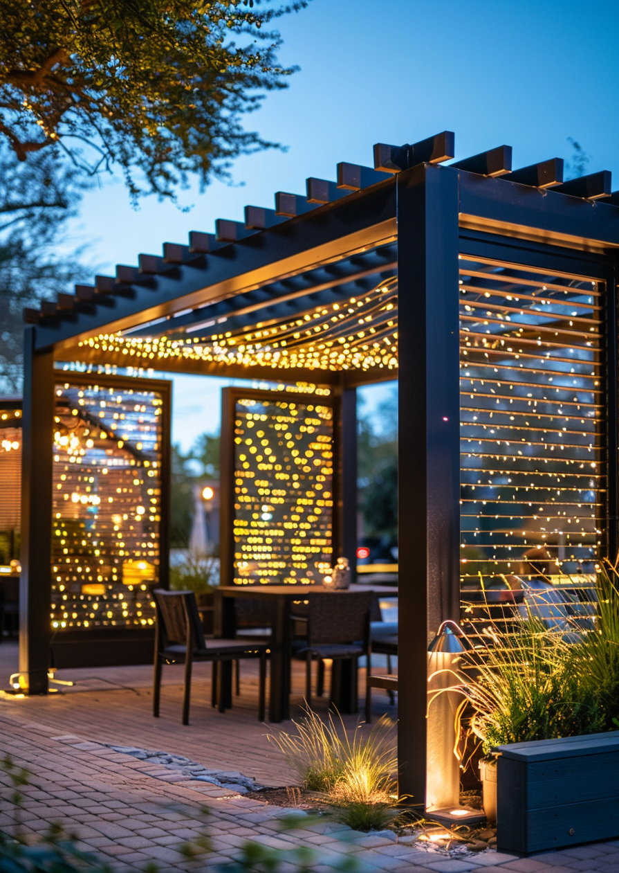 Illuminate Your Outdoor Space with Stunning Pergola Lighting