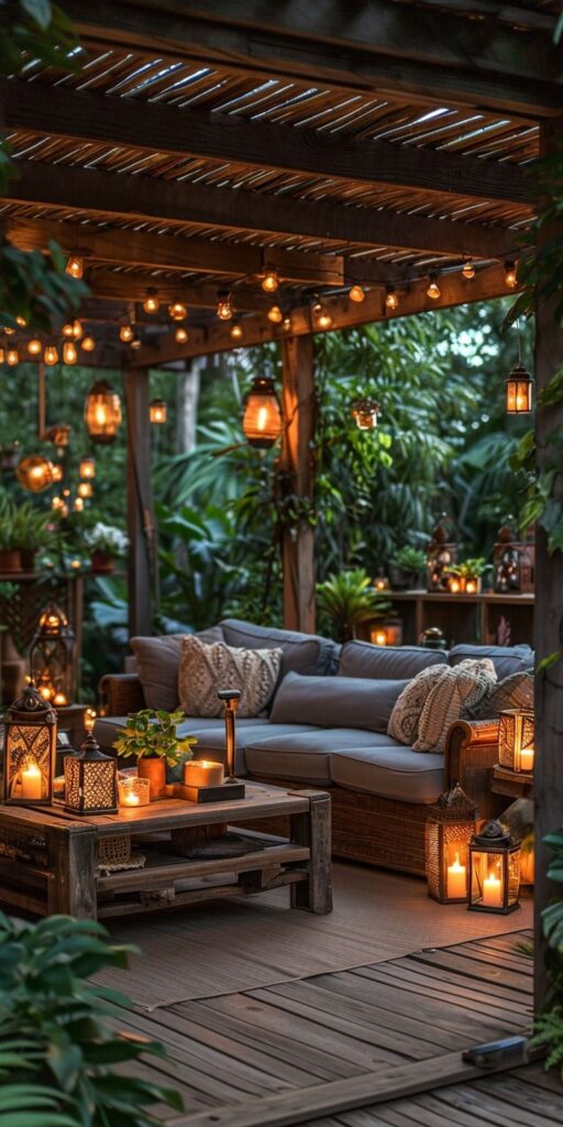 patio lighting ideas