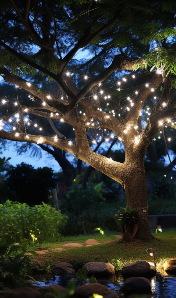 backyard lighting