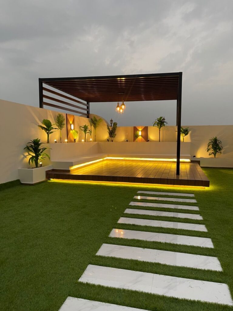 backyard ideas modern