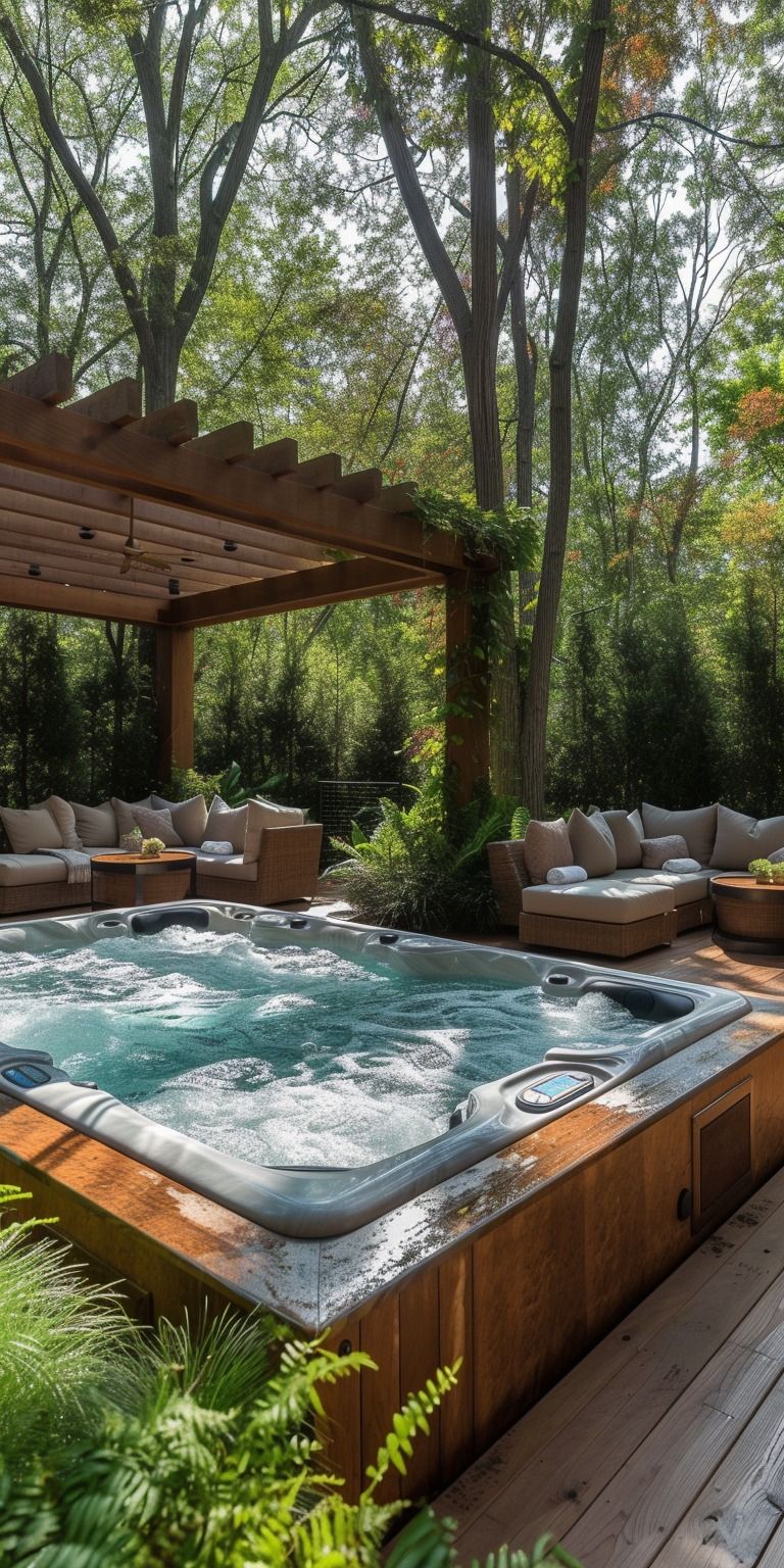 Innovative Backyard Plans for Adding a Hot Tub