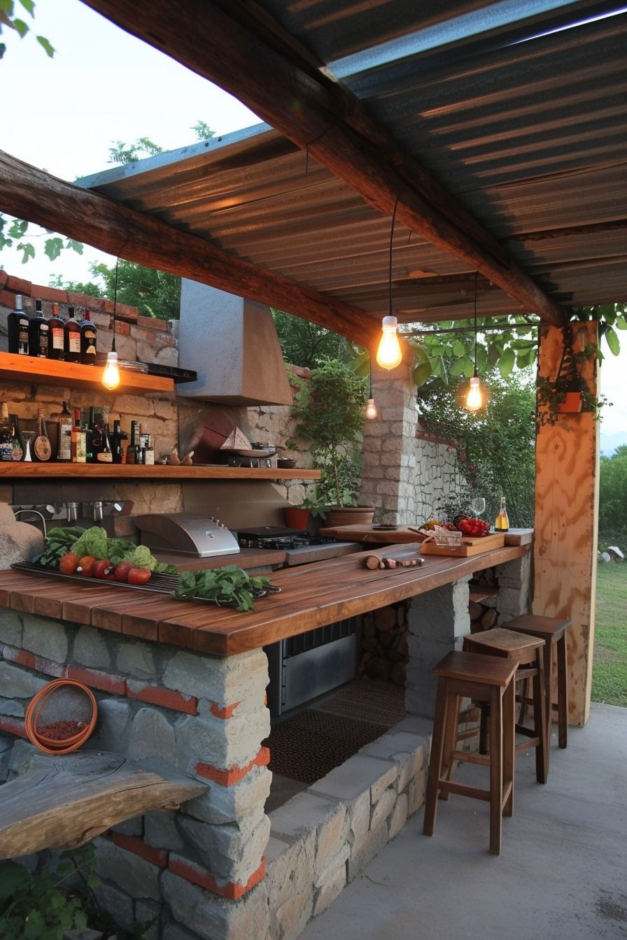 Innovative Outdoor Kitchen Designs for Your Patio Space