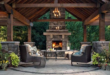 outdoor fireplace ideas