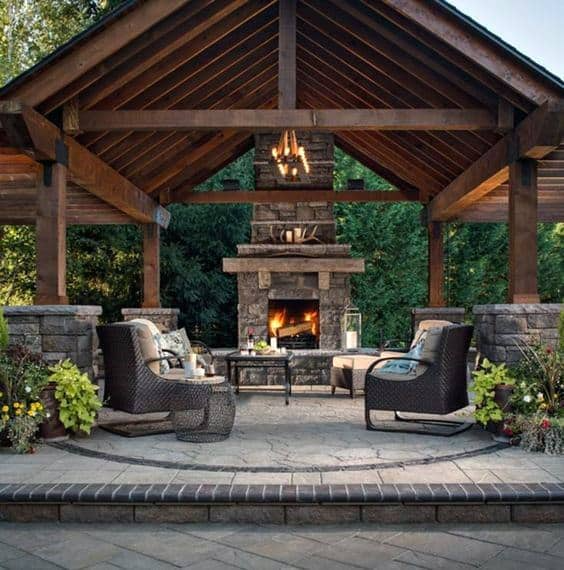 Let the flames of inspiration ignite: outdoor fireplace design ideas for your backyard