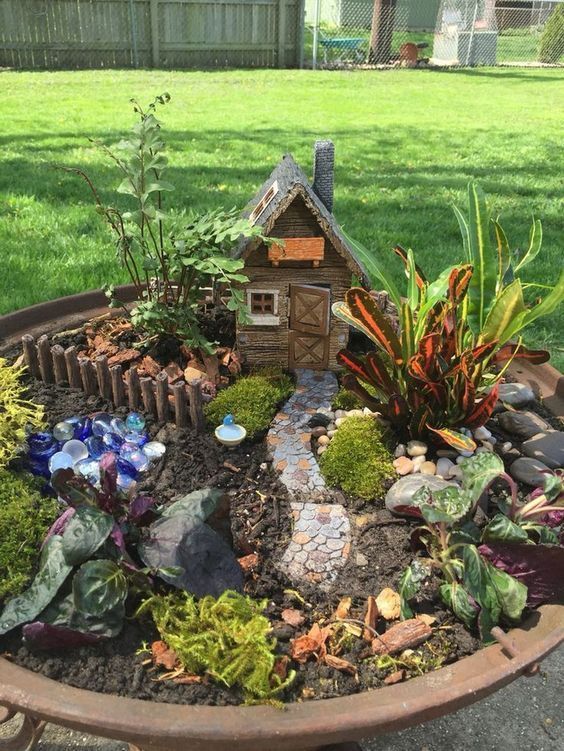 Magical Outdoor Fairy Garden Inspiration for Your Home