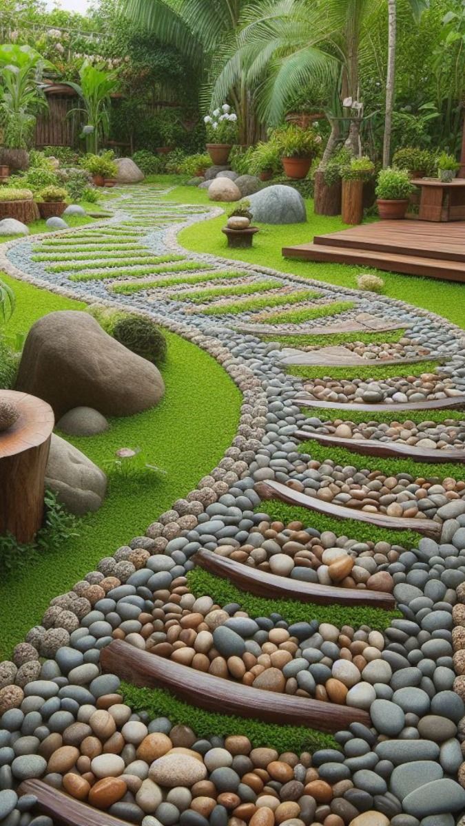 Mastering the Art of Landscaping with River Rock