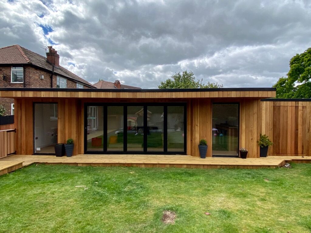 contemporary garden rooms