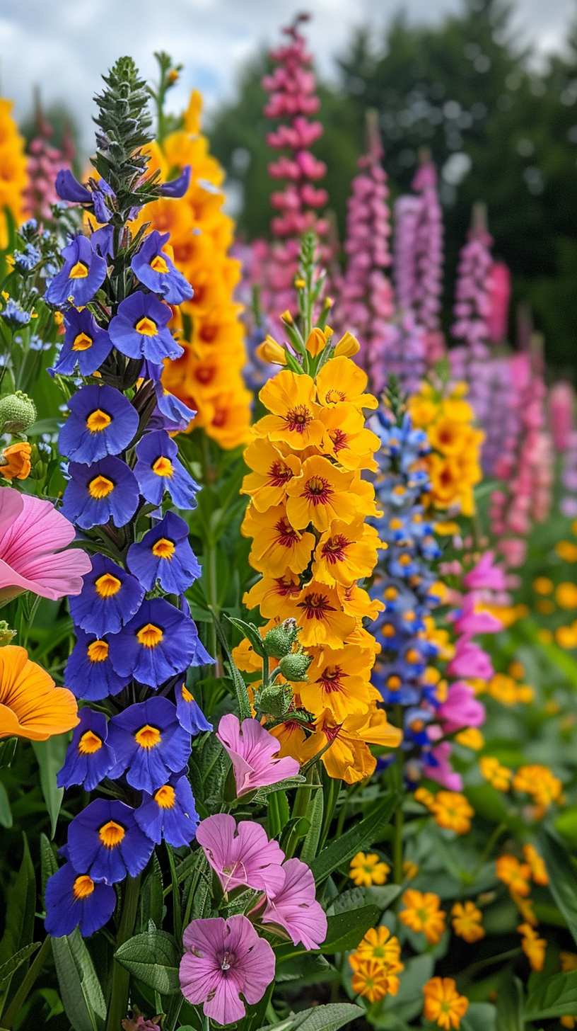 Creating a Stunning Garden Design with a Variety of Flower Types