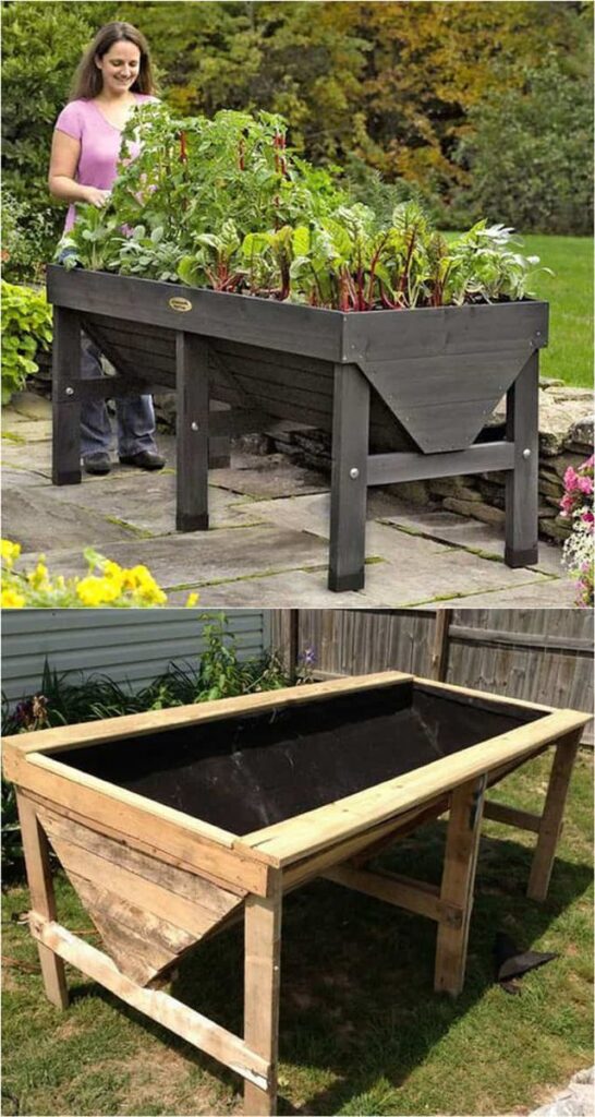 elevated garden beds