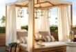 outdoor daybed with canopy