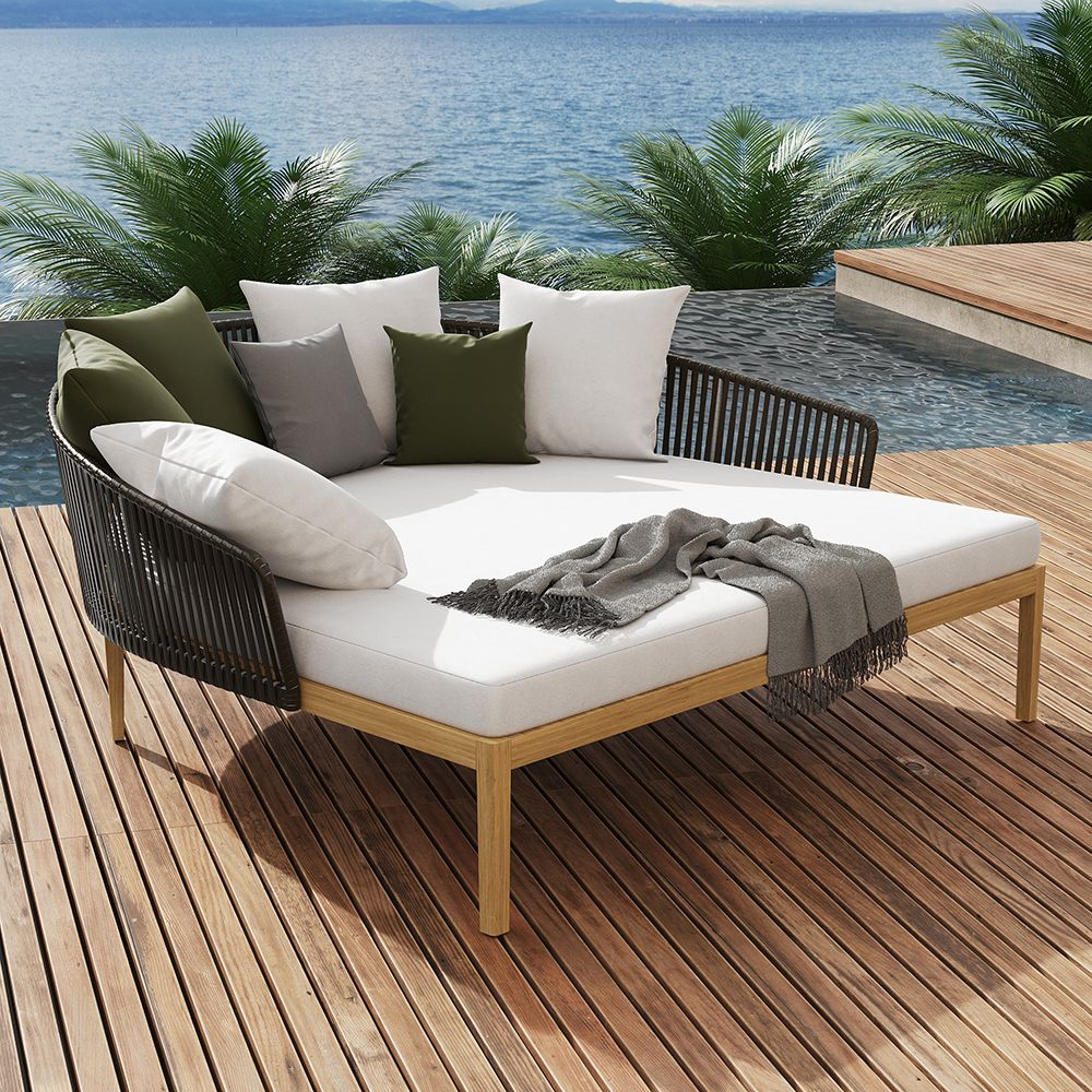 Relax and Unwind with a Cozy Patio Daybed