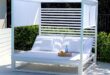 outdoor daybed with canopy