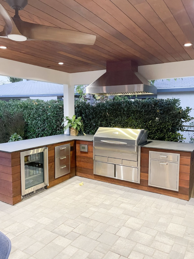 outdoor kitchen design