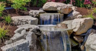 garden waterfalls