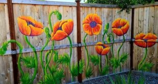 garden fence art