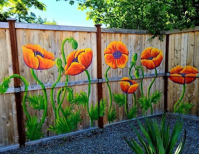 Stunning Ways to Enhance Your Garden with Fence Art