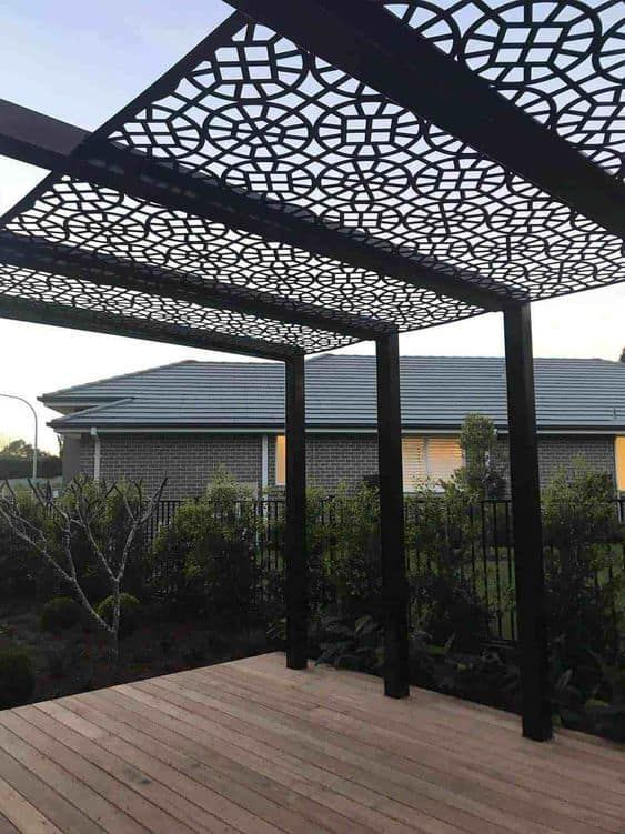 Stylish and Functional Metal Pergolas for Your Outdoor Space