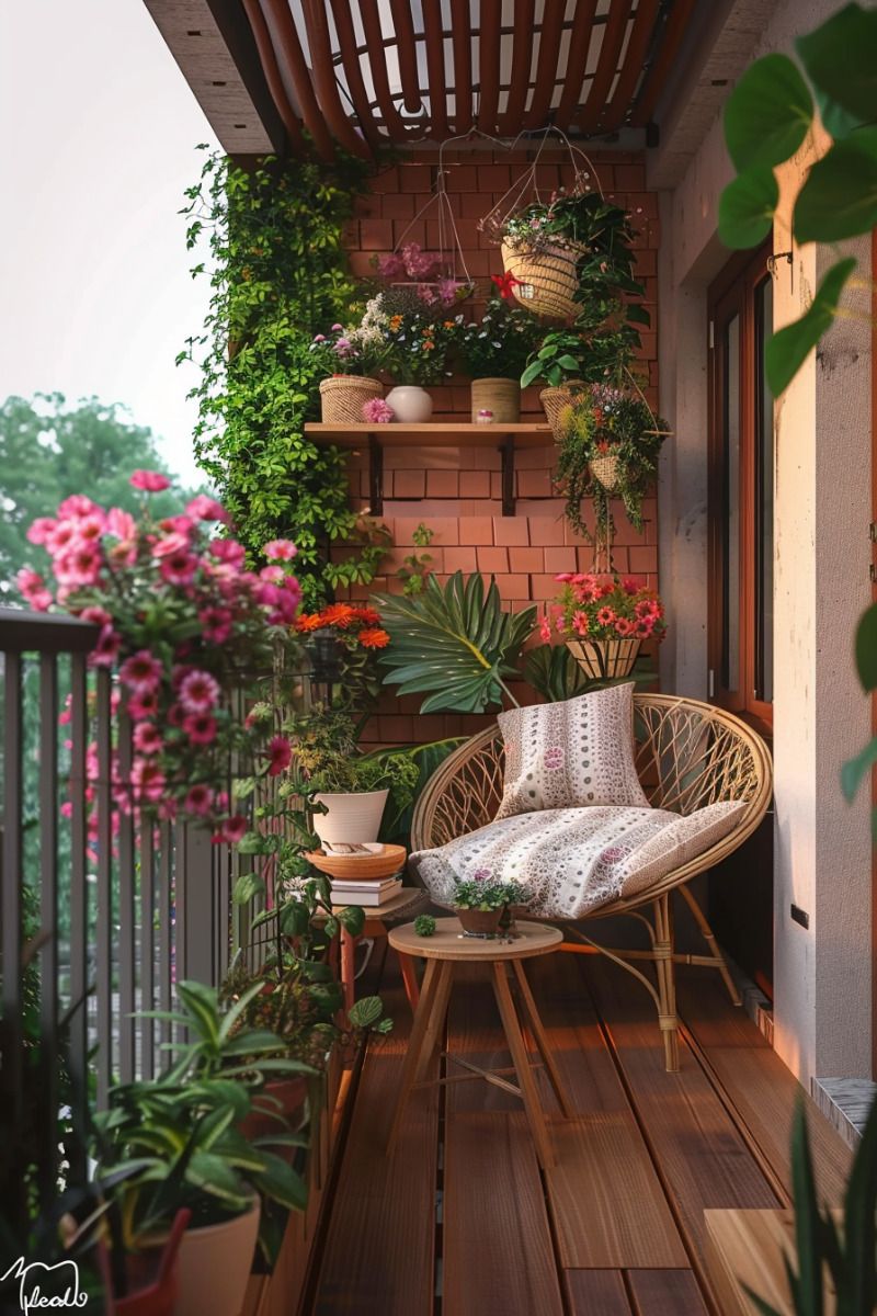 Stylish and functional outdoor furniture for your balcony