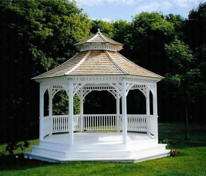 The Allure of a White Gazebo: An Elegant Addition to Your Outdoor Space
