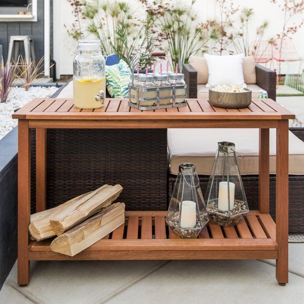 The Allure of an Outdoor Buffet Table