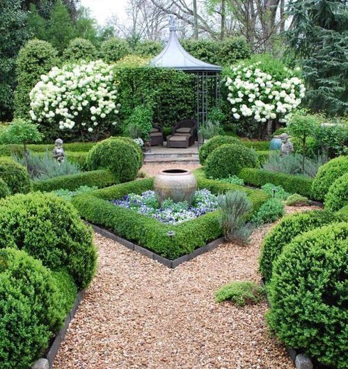 The Art of Formal Garden Layouts