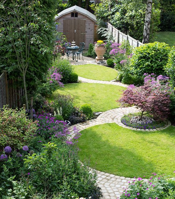 The Beauty and Balance of Garden Design Circles