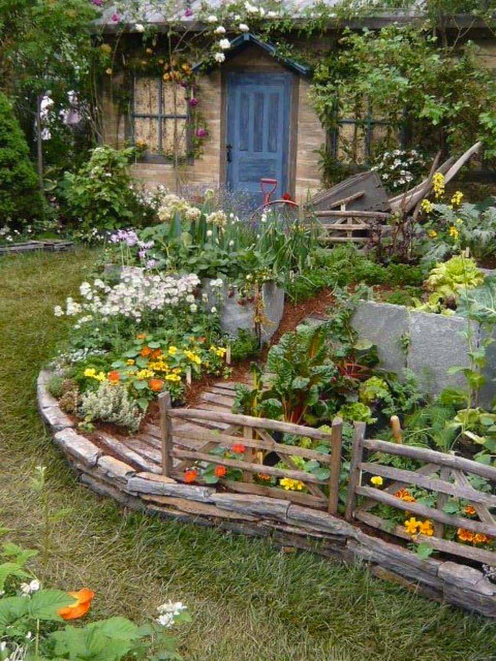 The Beauty and Bounty of a Backyard Garden