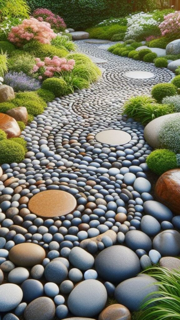 landscaping river rock