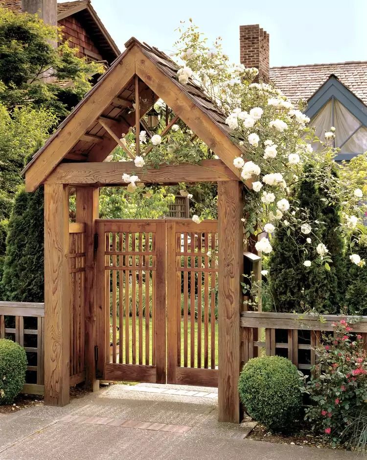 The Beauty of Handcrafted Wooden Garden Gates