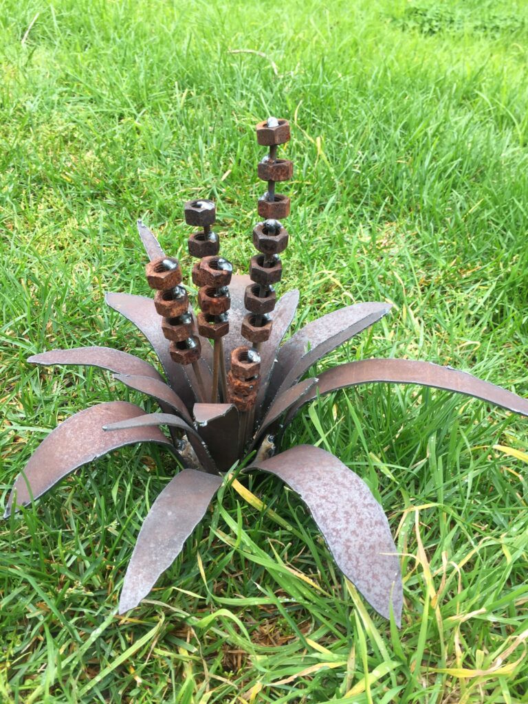 metal garden art