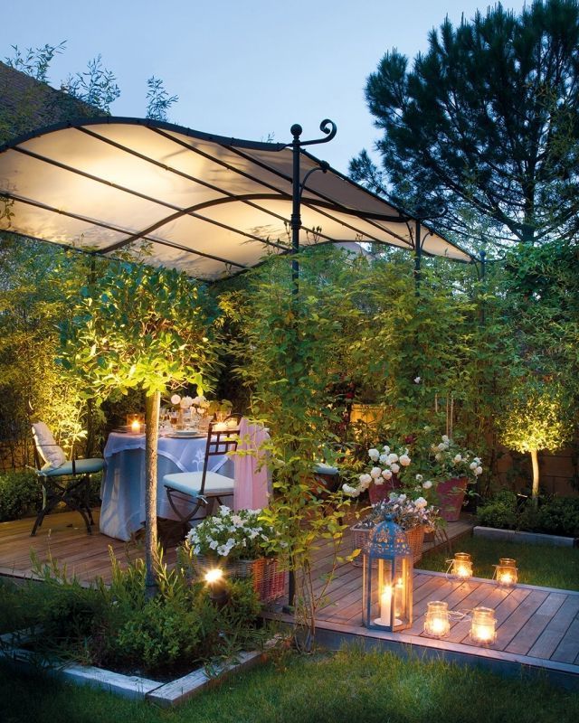 metal pergola