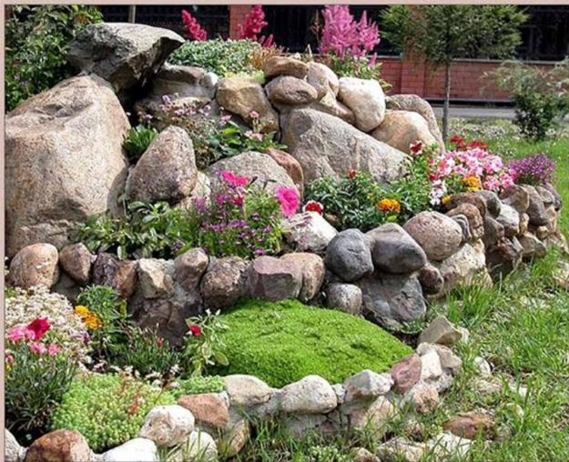 The Beauty of Rock Flower Beds
