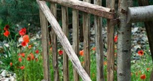 wooden garden gates