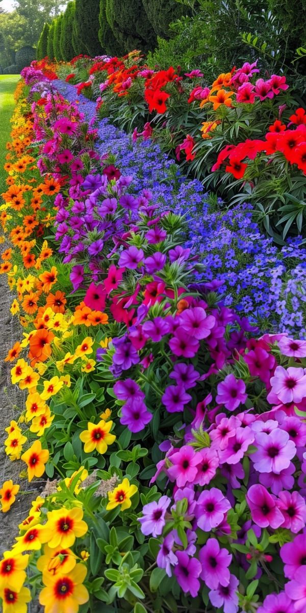 The Beauty of a Flourishing Flower Garden