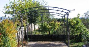 metal pergola