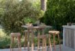 outdoor bar table