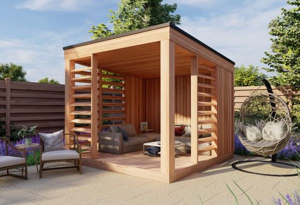 wooden gazebo