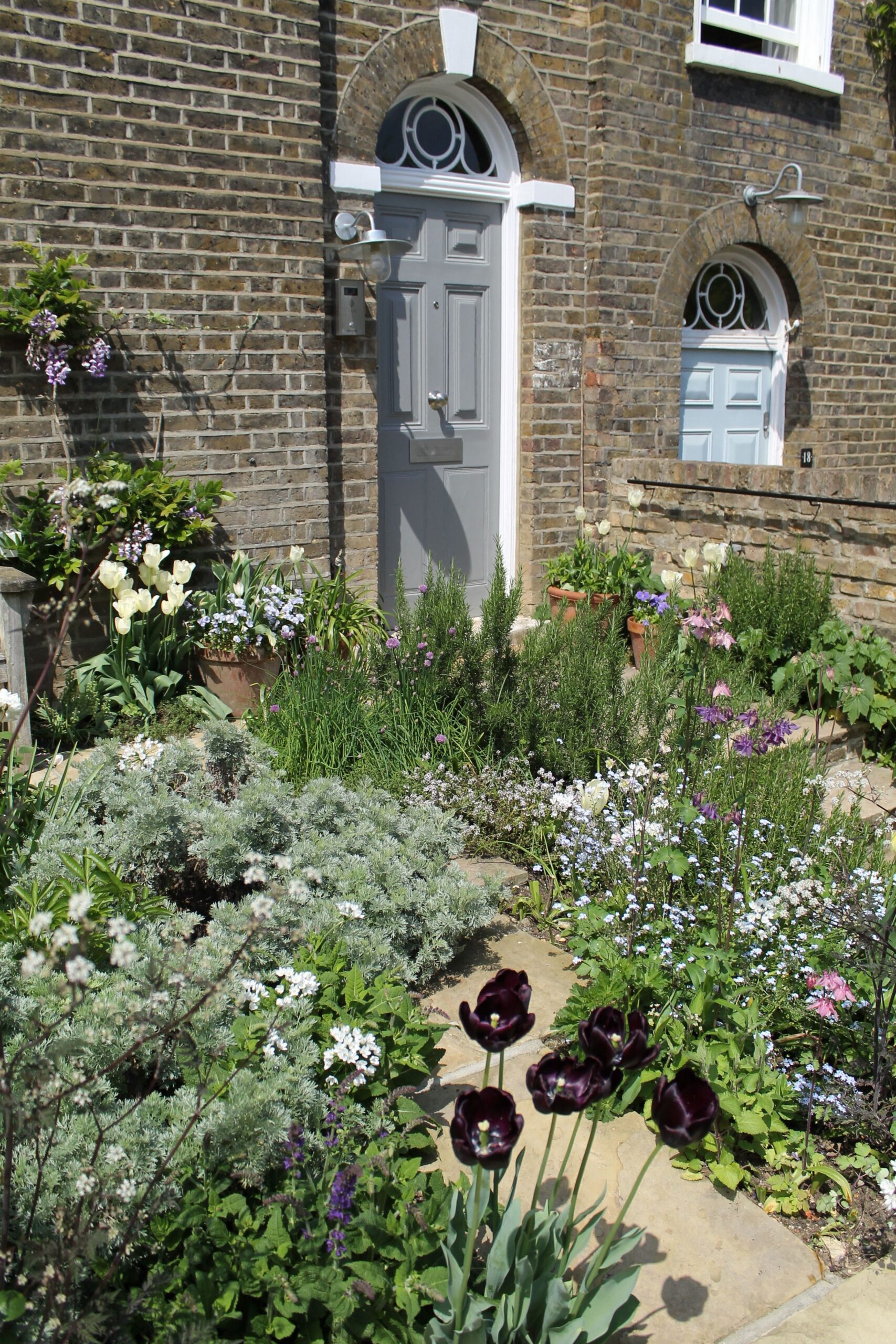 The Charming Beauty of a Tiny Front Garden