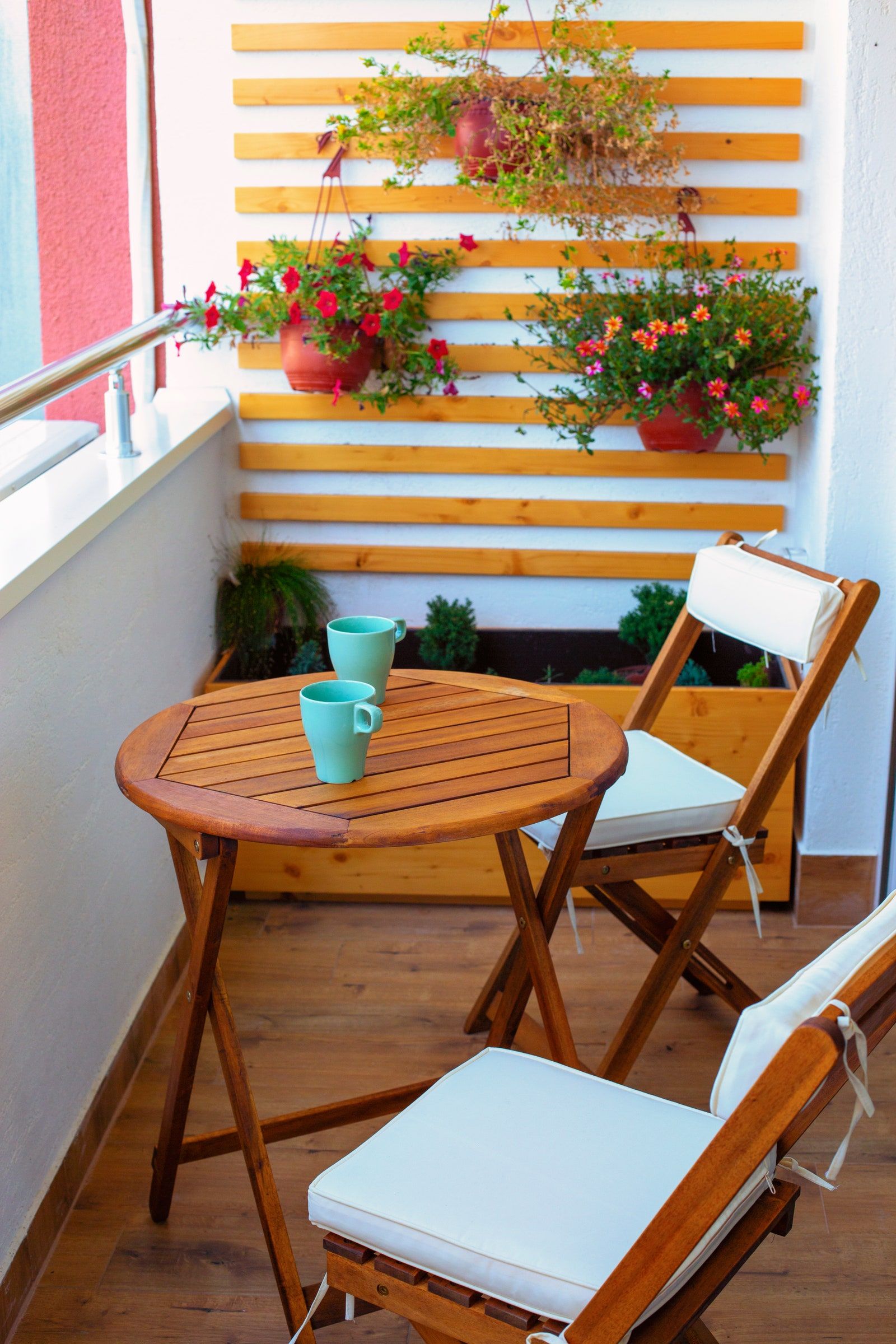 The Compact Charm of a Tiny Patio Table