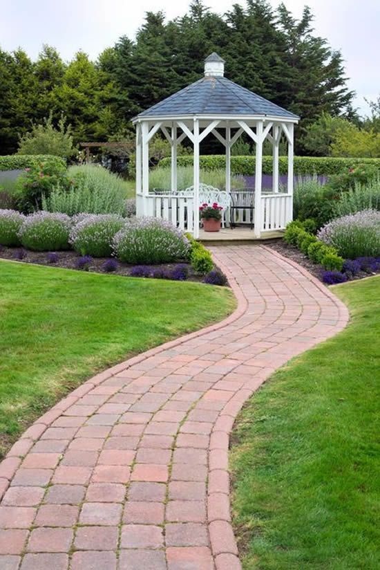 The Enchanting Appeal of White Gazebos