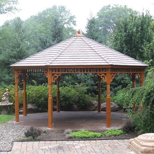 The Grandiose Beauty of a Spacious Gazebo